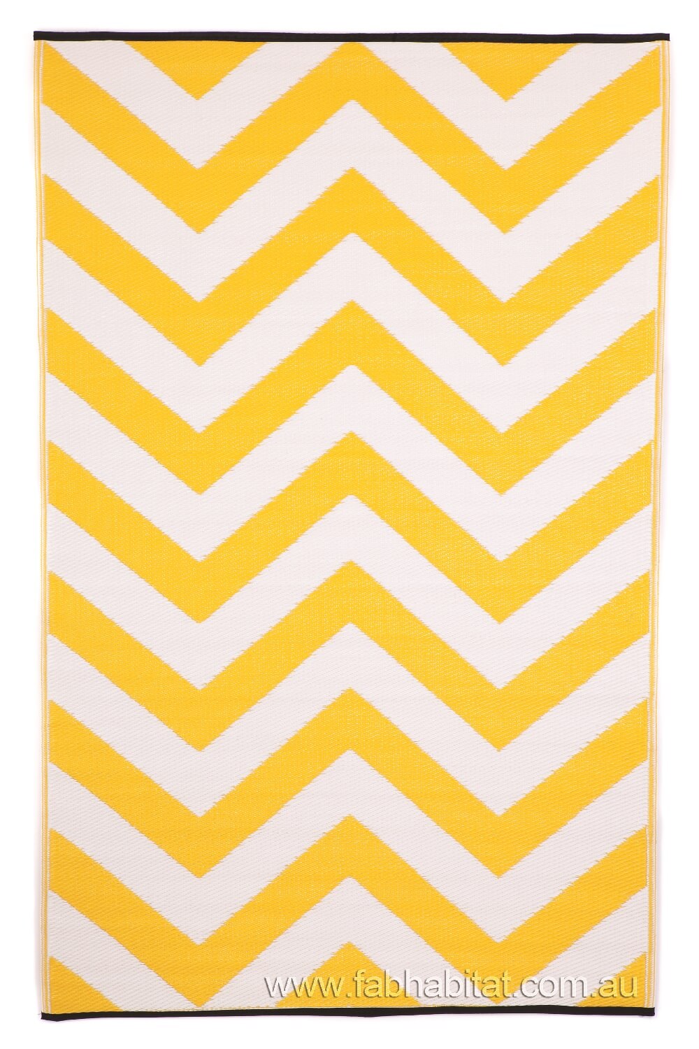 Laguna Yellow Plastic Rug