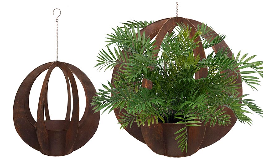 Rustic Hanging Planter - Medium