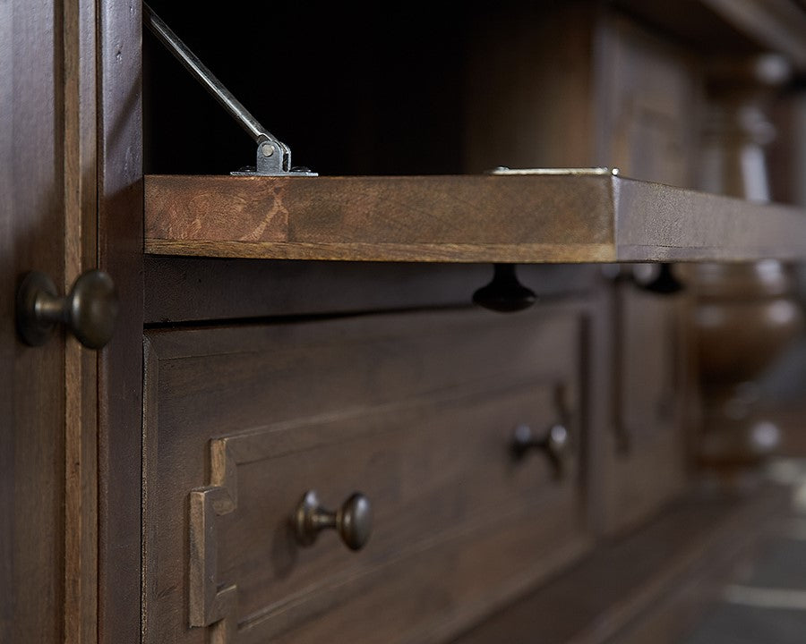 Laurent Entertainment Unit in Walnut Grey