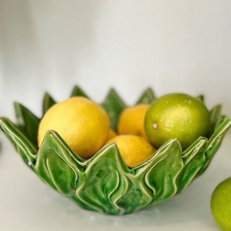 Leafy Bowl in Green