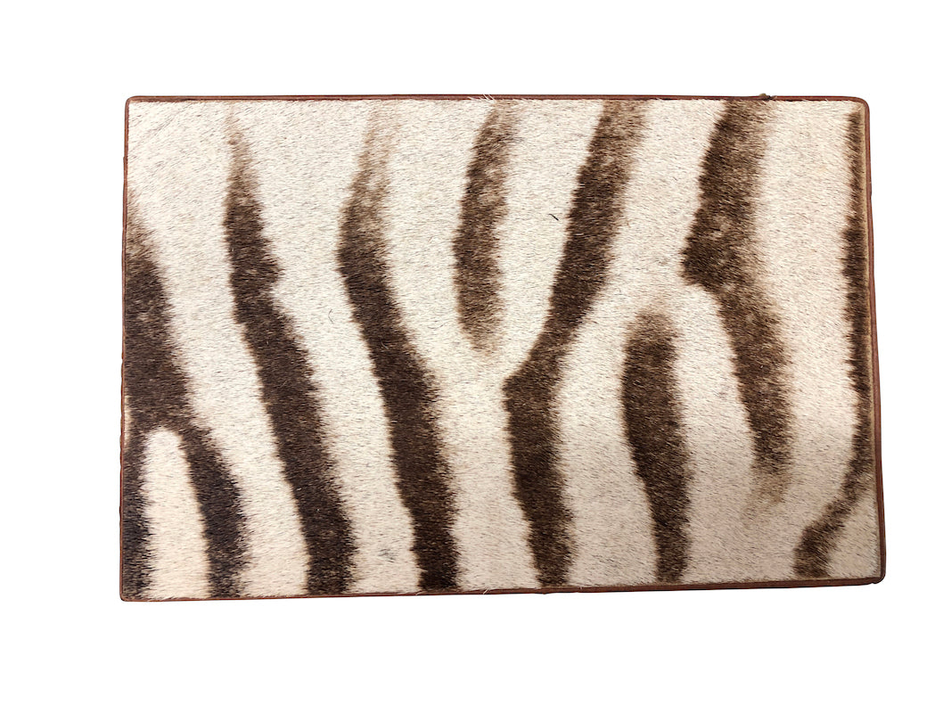Leather and Zebra Hide Box