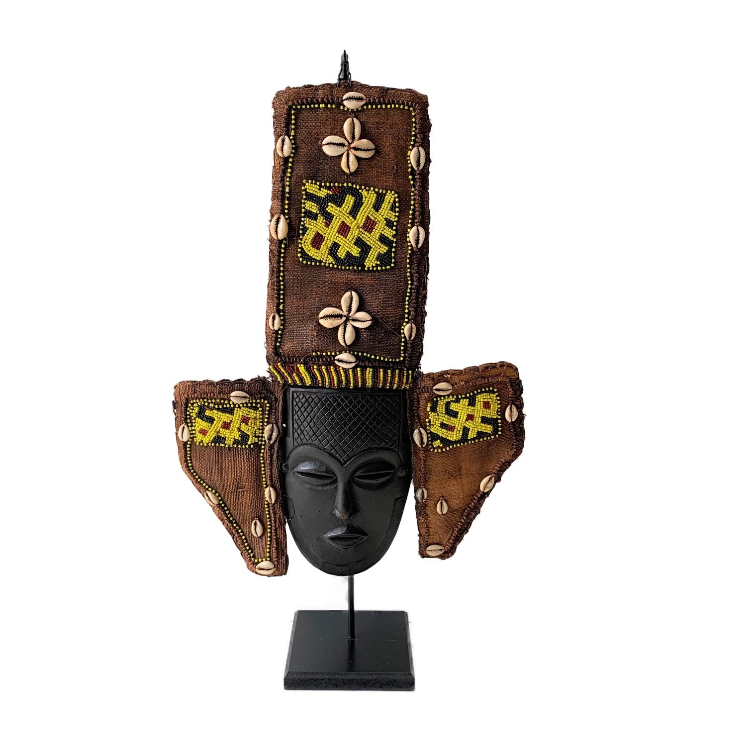 Lele Flat Beaded Mask