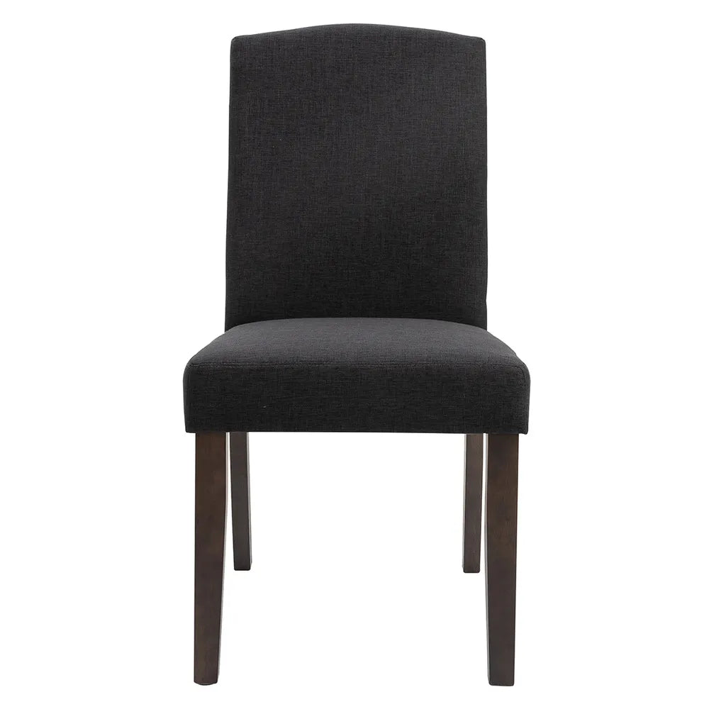 Lethbridge Dining Chair in Charcoal - Set of Two