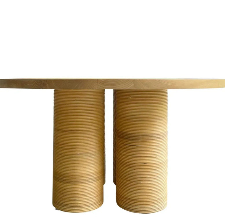 Casa Round Dining Table in Natural