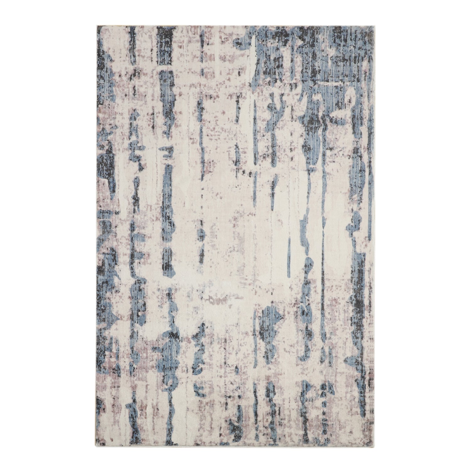 Anini Machine Washable Rug in Blue