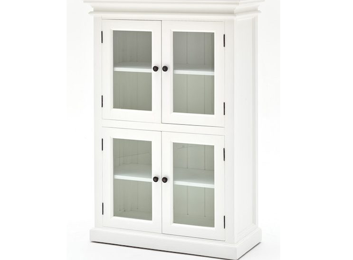 Maine Small Pantry in White