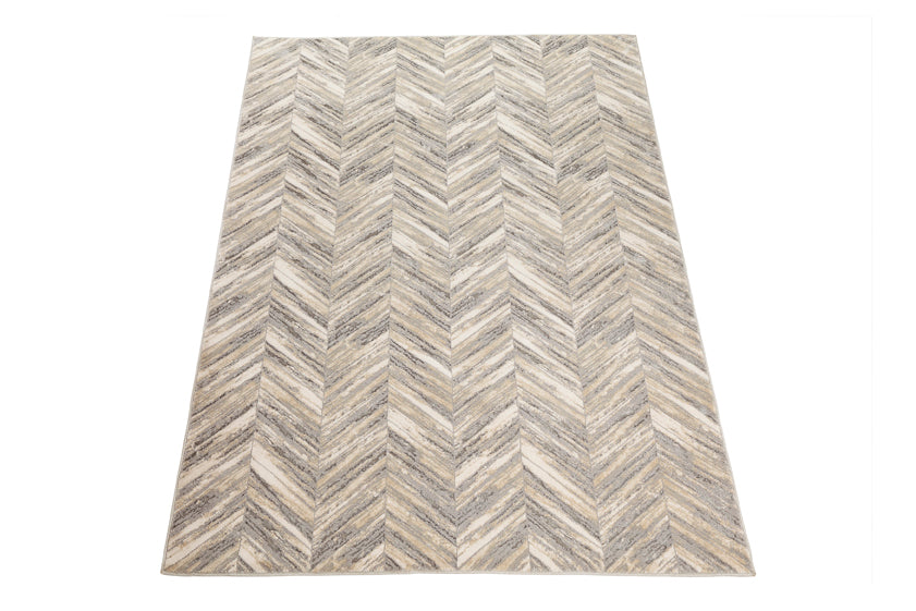 Makrana Distressed Rug in Grey