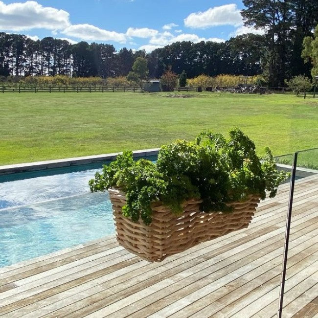 Marc Balcony Planter in Blonde