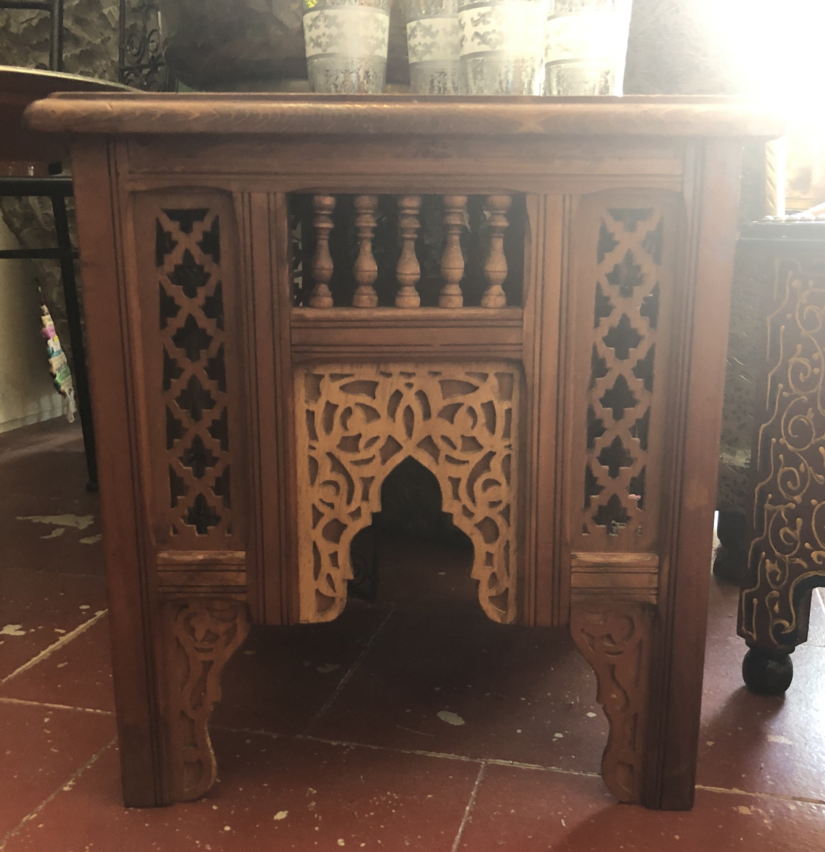 Moroccan Square Side Table