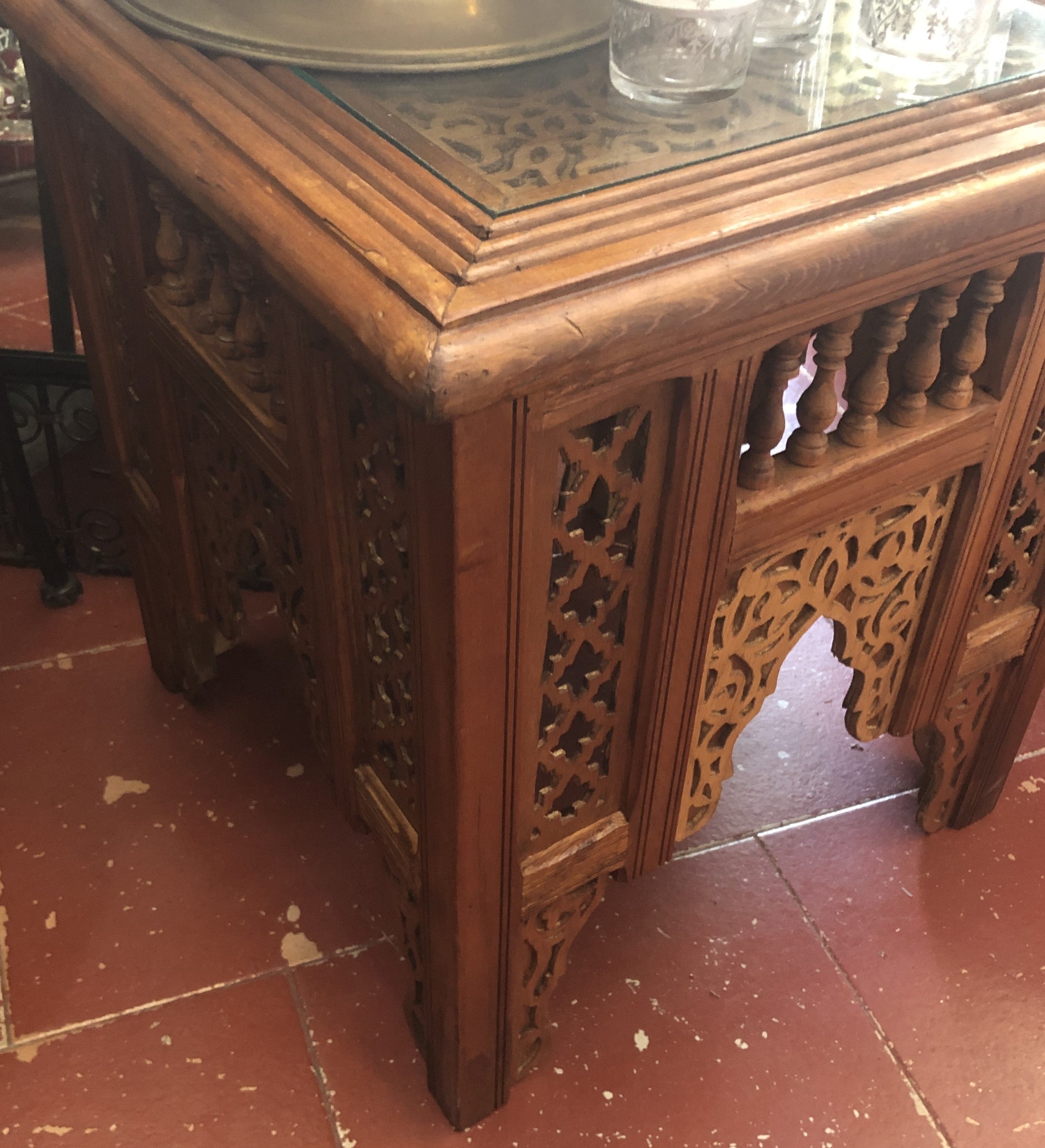 Moroccan Square Side Table