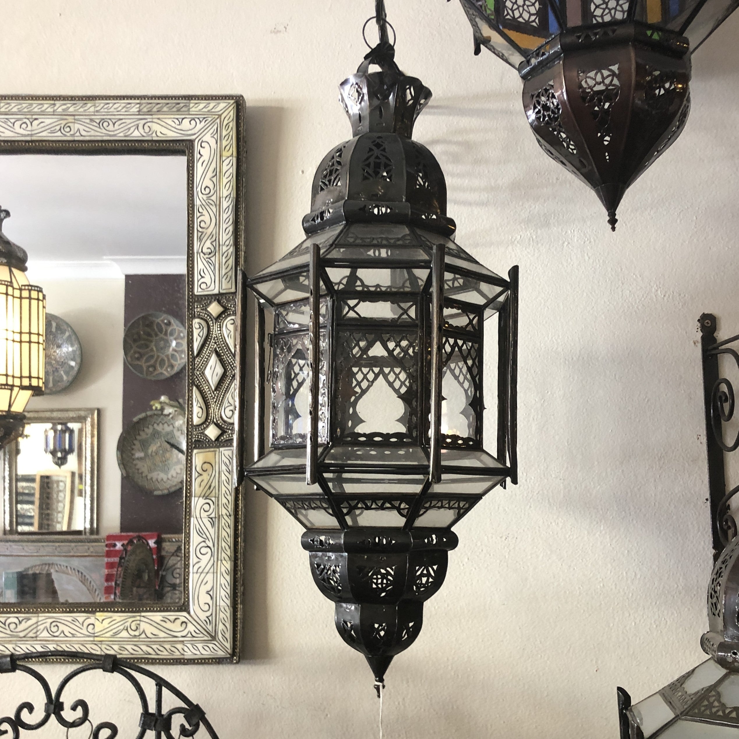 Rabat Hanging Pendant with Clear Glass