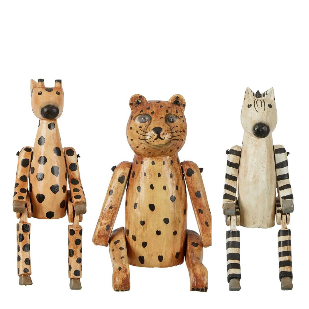 African Savannah Puppets - Set of Three