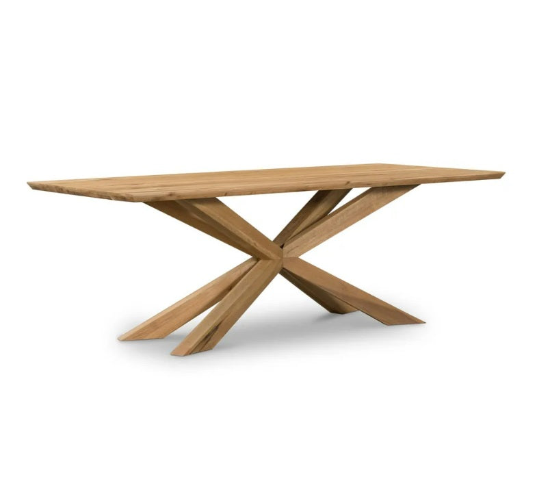 Helsinki Oak Dining Table in Natural