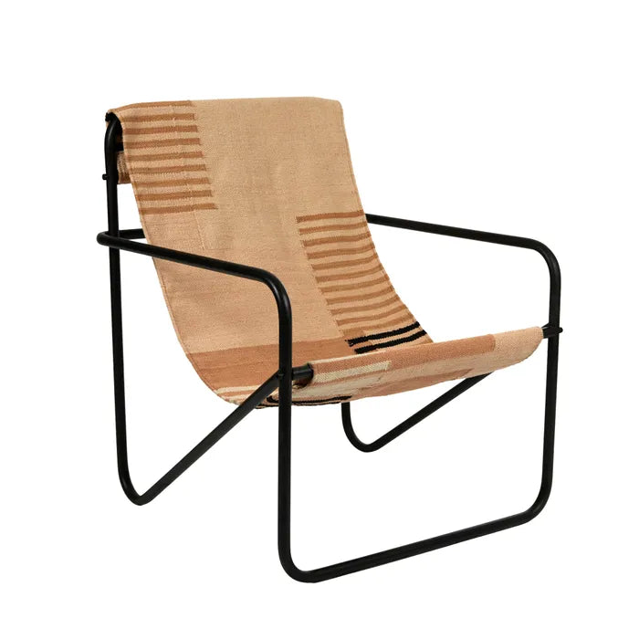 Pedro Metal and Cotton Chair