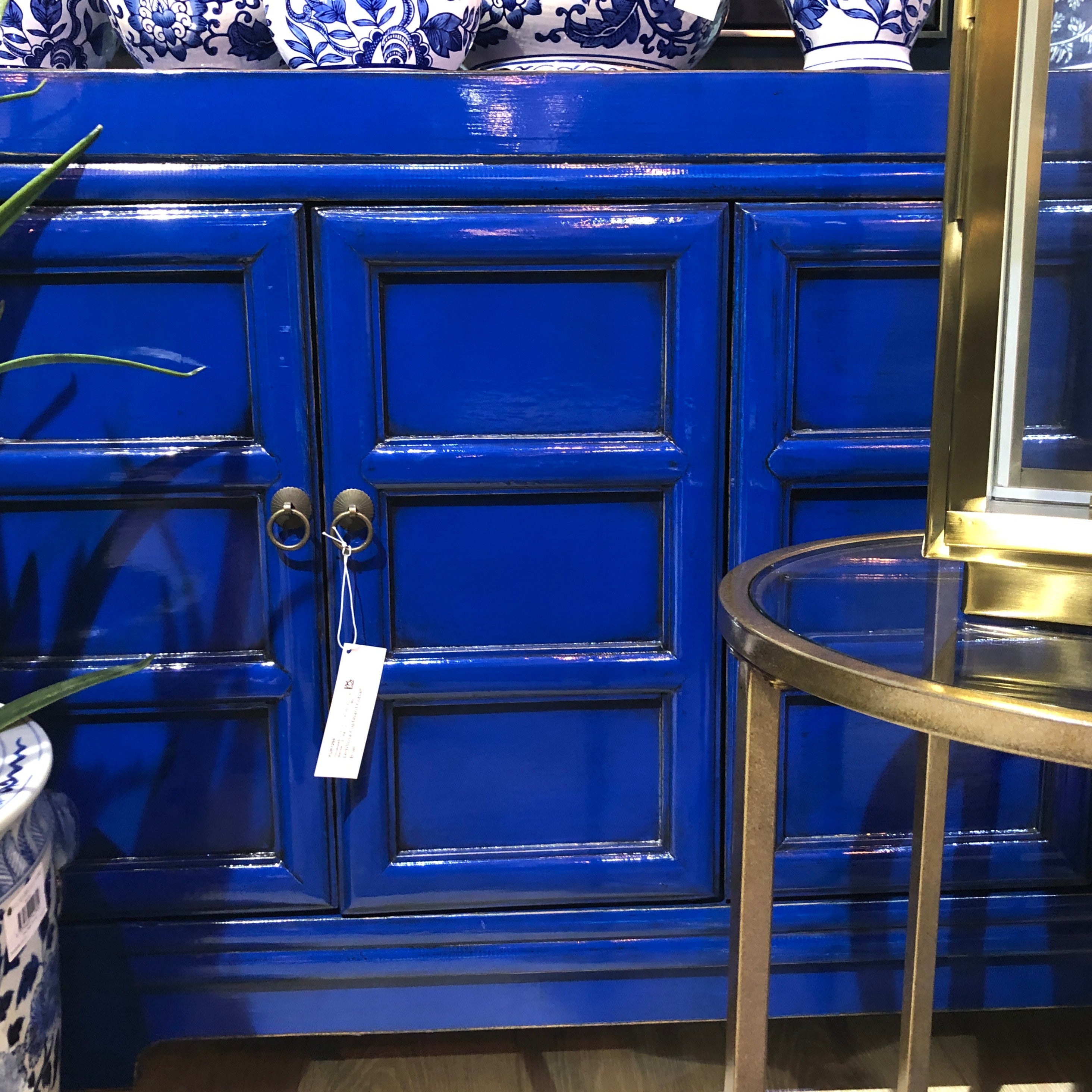 Lembosa Cabinet in Cobalt Blue