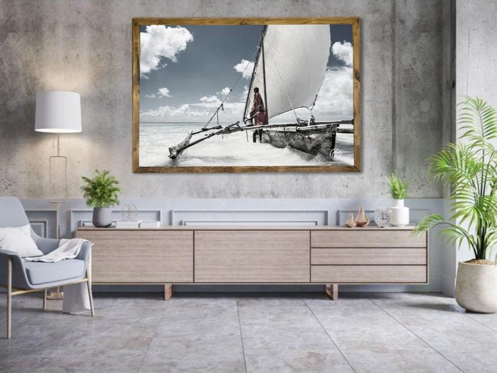 Zanibar David Ballam Photography with Frame