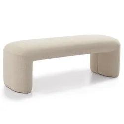 Piper Bench Ottoman in Natural