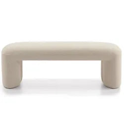 Piper Bench Ottoman in Natural