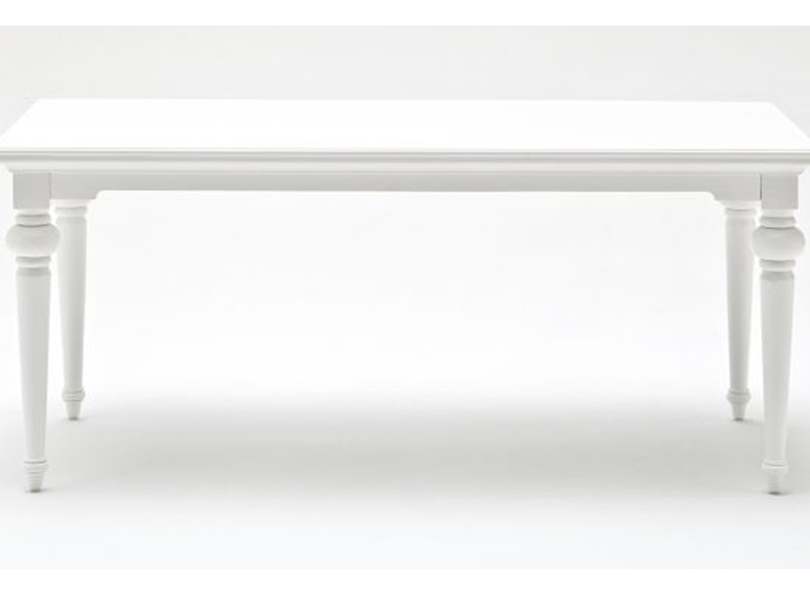Marseille Dining Table in White 180 cm