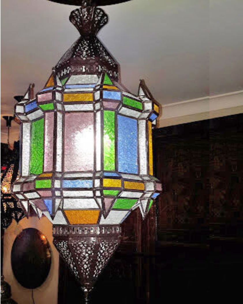 Genuine Moroccan Large Hanging Light
