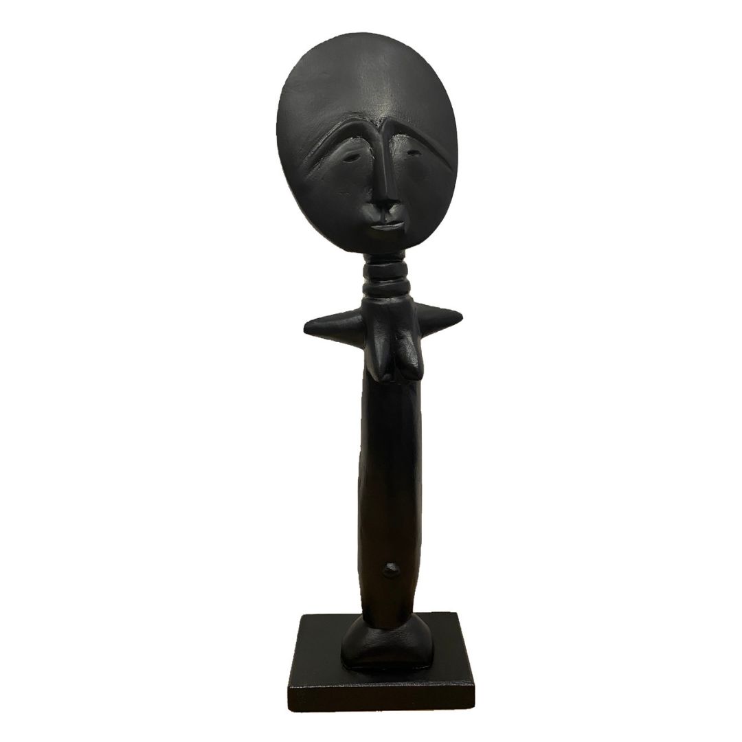 Ashanti Fertility Doll in Black