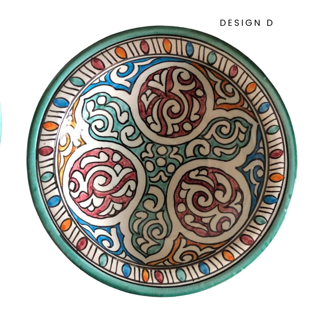 Moorish Fez Shallow Bowl