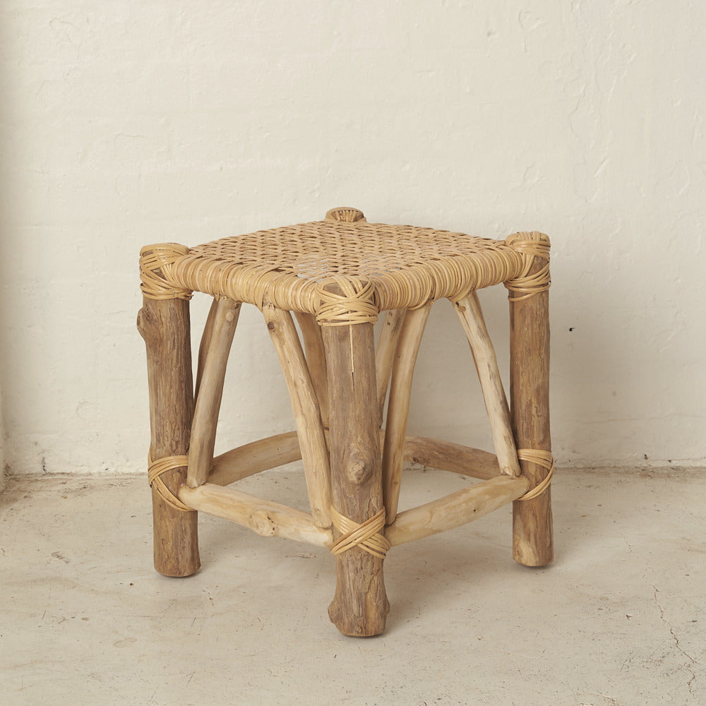 Roni Woven Footstool