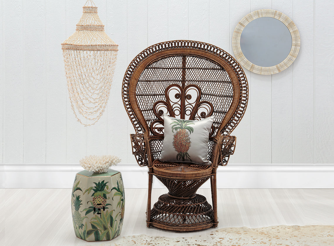 Singing Peacock Chair in Natural