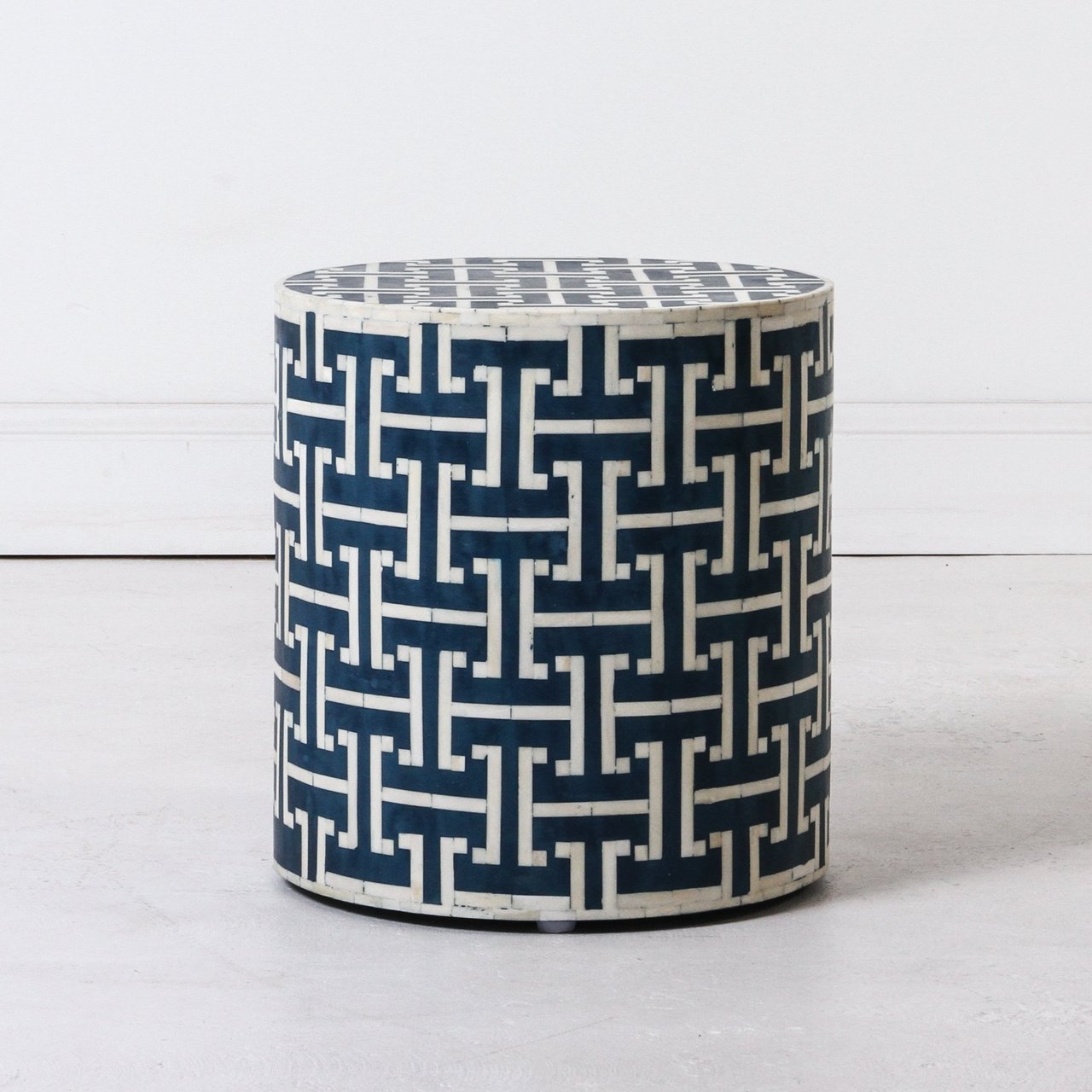 Santorini Bone Inlay Side Table