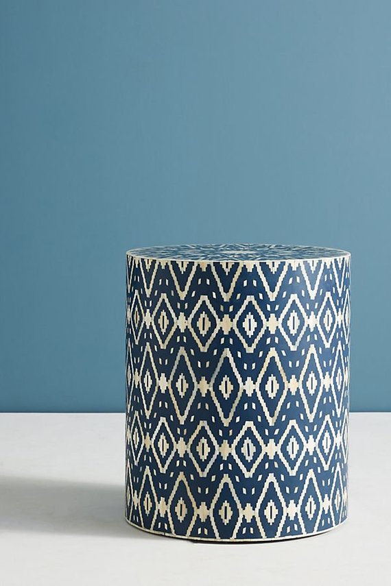 Zara Bone Inlay Side Table