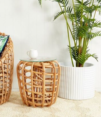 Moji Rattan Side Table
