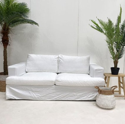 Newport Sofa Bed in White