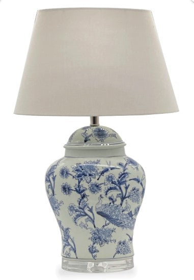 Willow Table Lamp with Shade