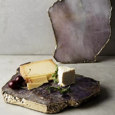 Agate Platter in Black