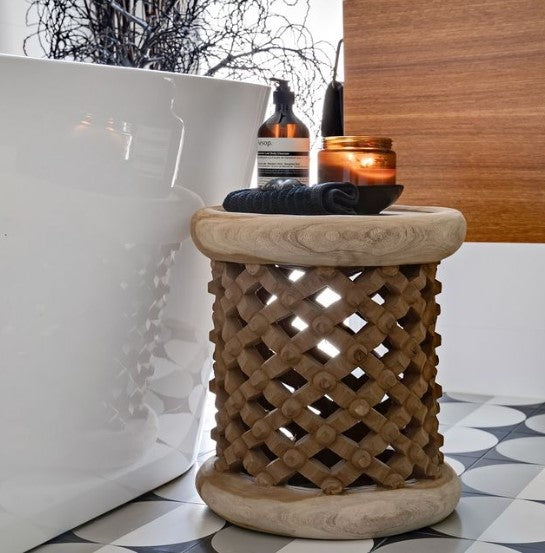 Bamileke Side Table in Natural