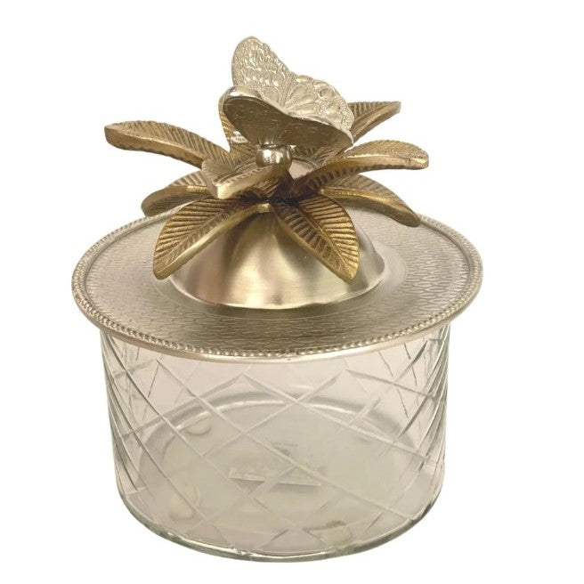 Imperio Trinket Box with Butterfly