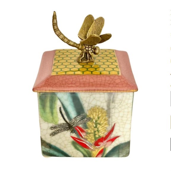 Dragonfly Trinket Box