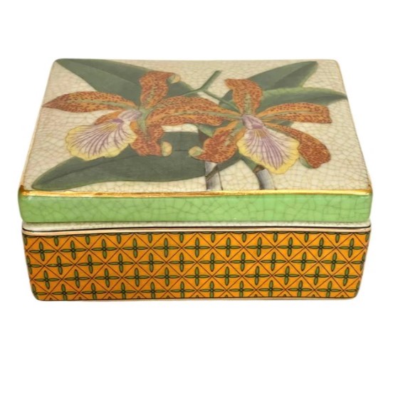 Tiger Lily Trinket Box