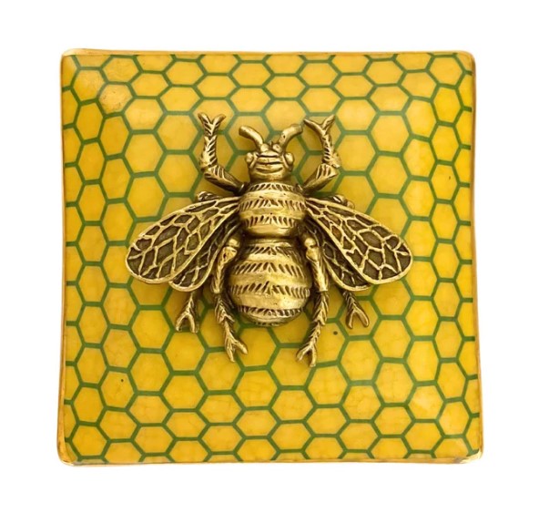 Abeja Square Trinket Box