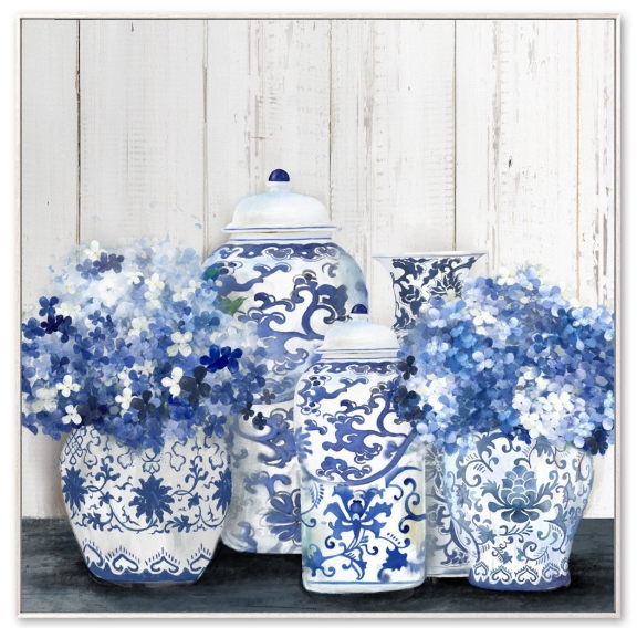 Hydrangea Wall Art - Set of Two