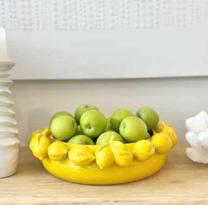 Mode Lemon Bowl in Yellow