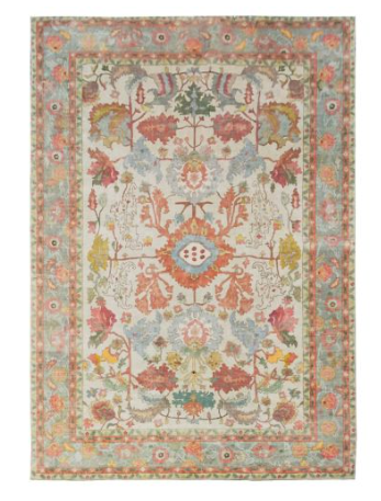 Mamma Blue Machine Washable Rug