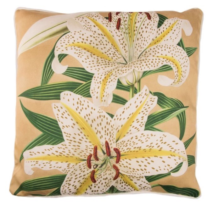 Tiger Lily Sateen Cushion
