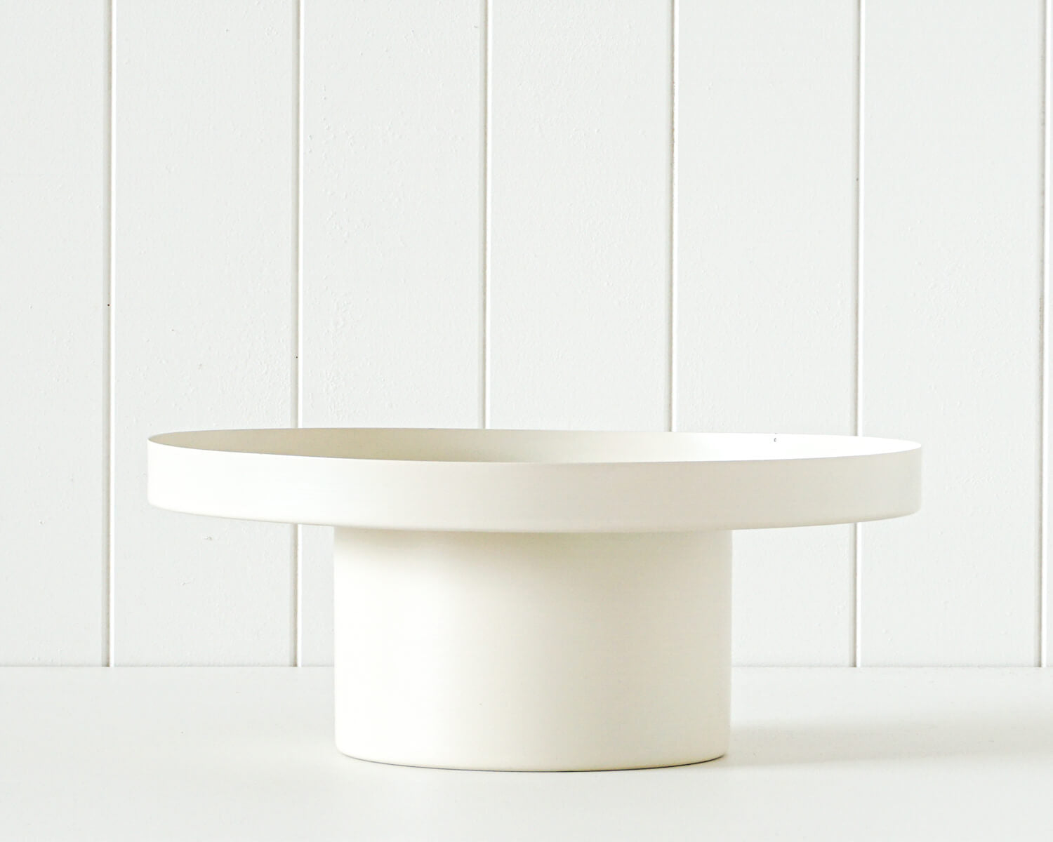 Miami Metal Tray in Vanilla