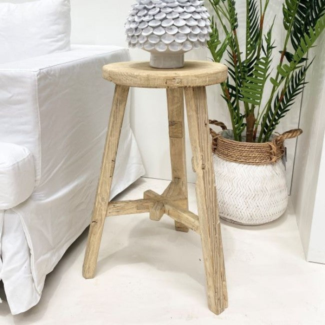 Palu Recycled Timber Bar Stool