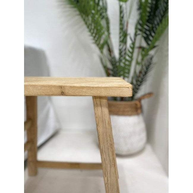 Palu Recycled Timber Workers Stool