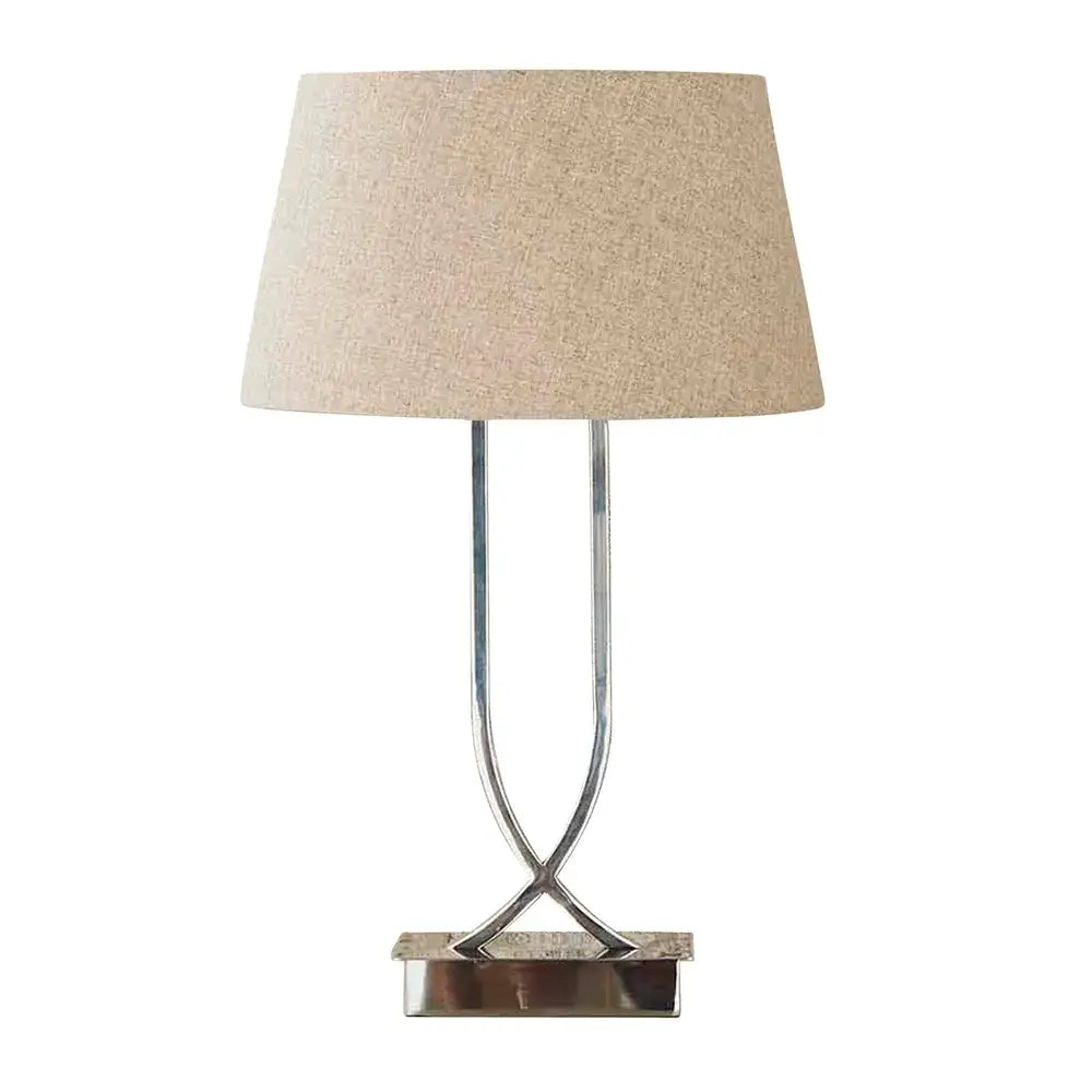 Southern Cross Table Lamp Base in Nickel
