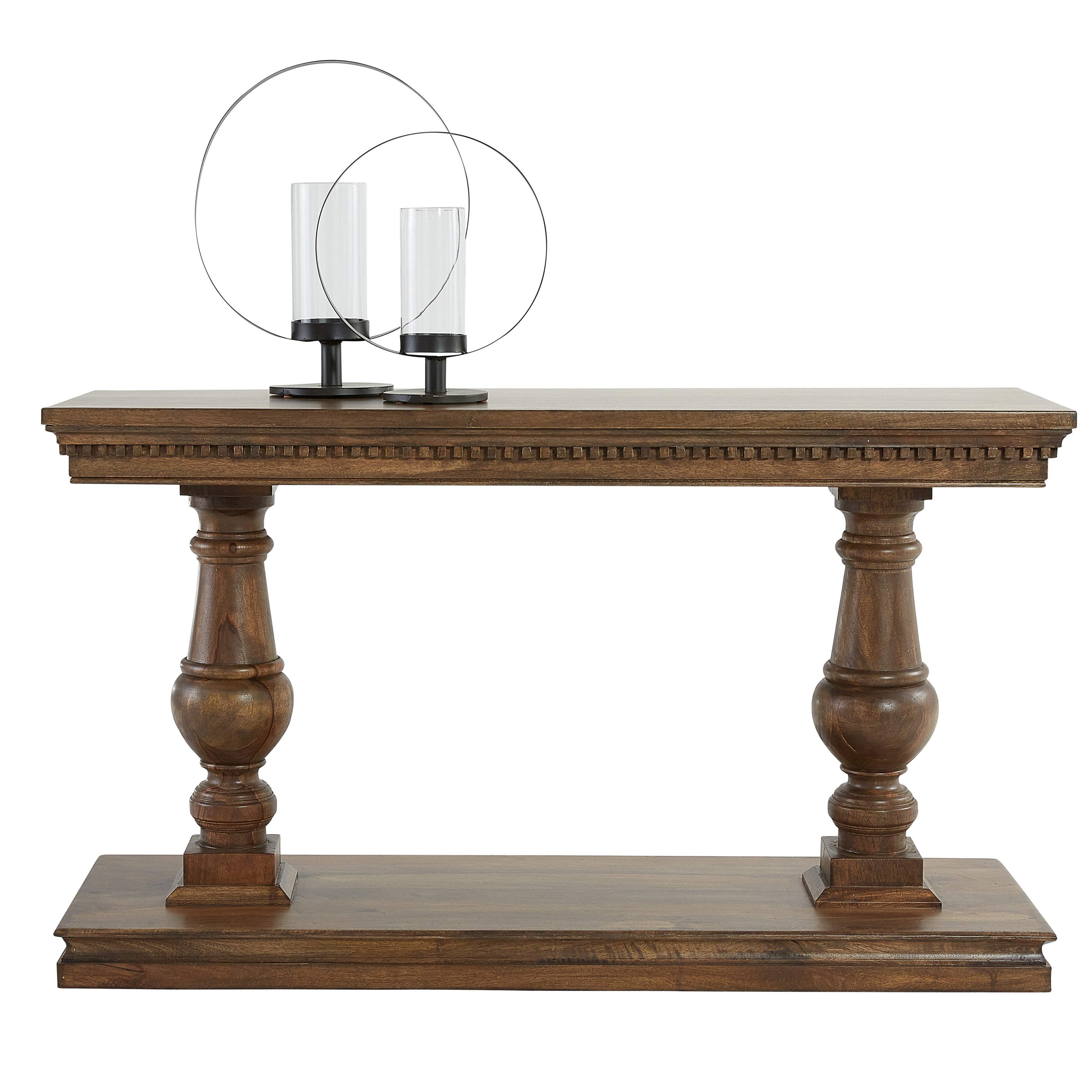 Laurent Console Table in Walnut Grey