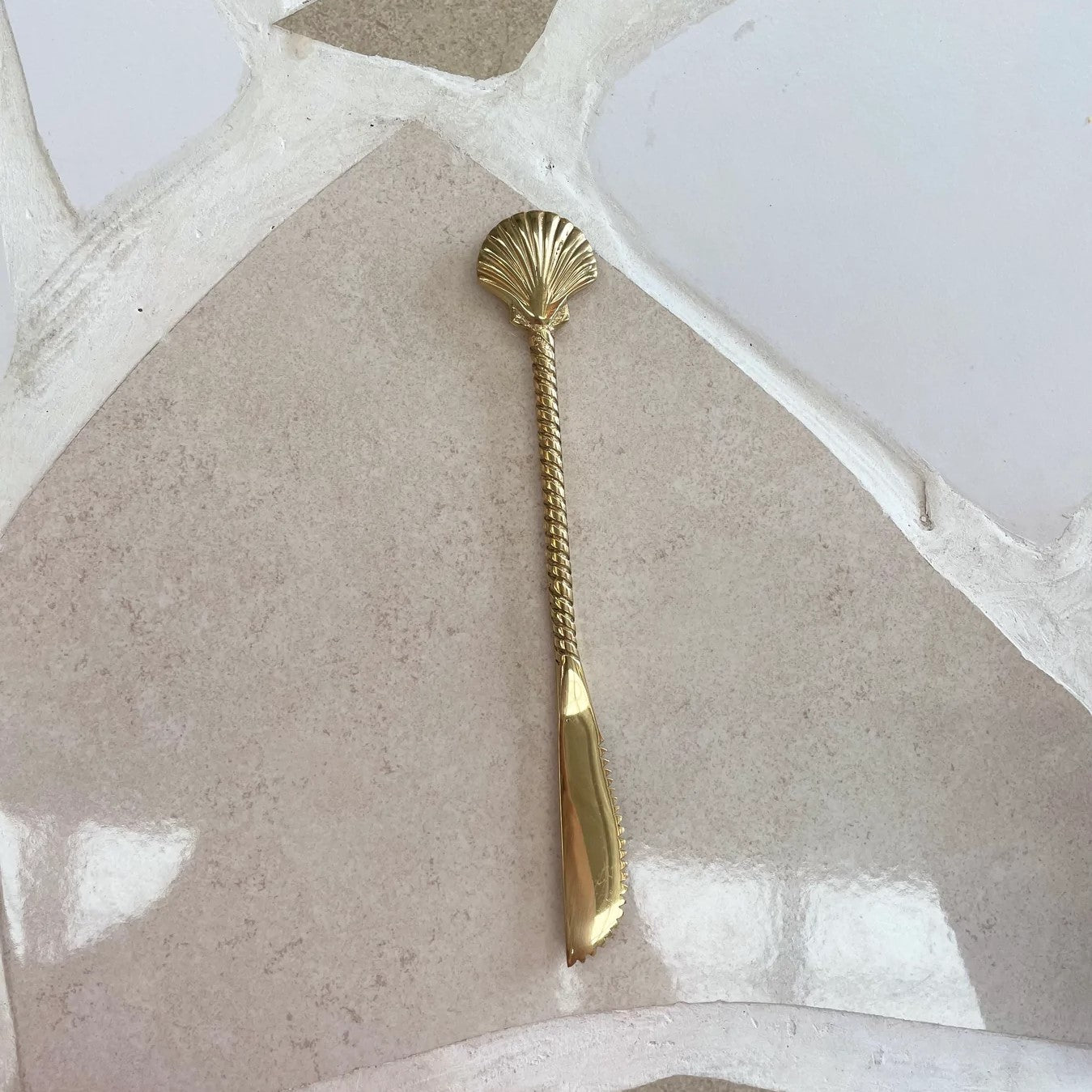 The Brass Cutlery - Knife