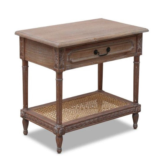 Vascalles One Drawer Bedside